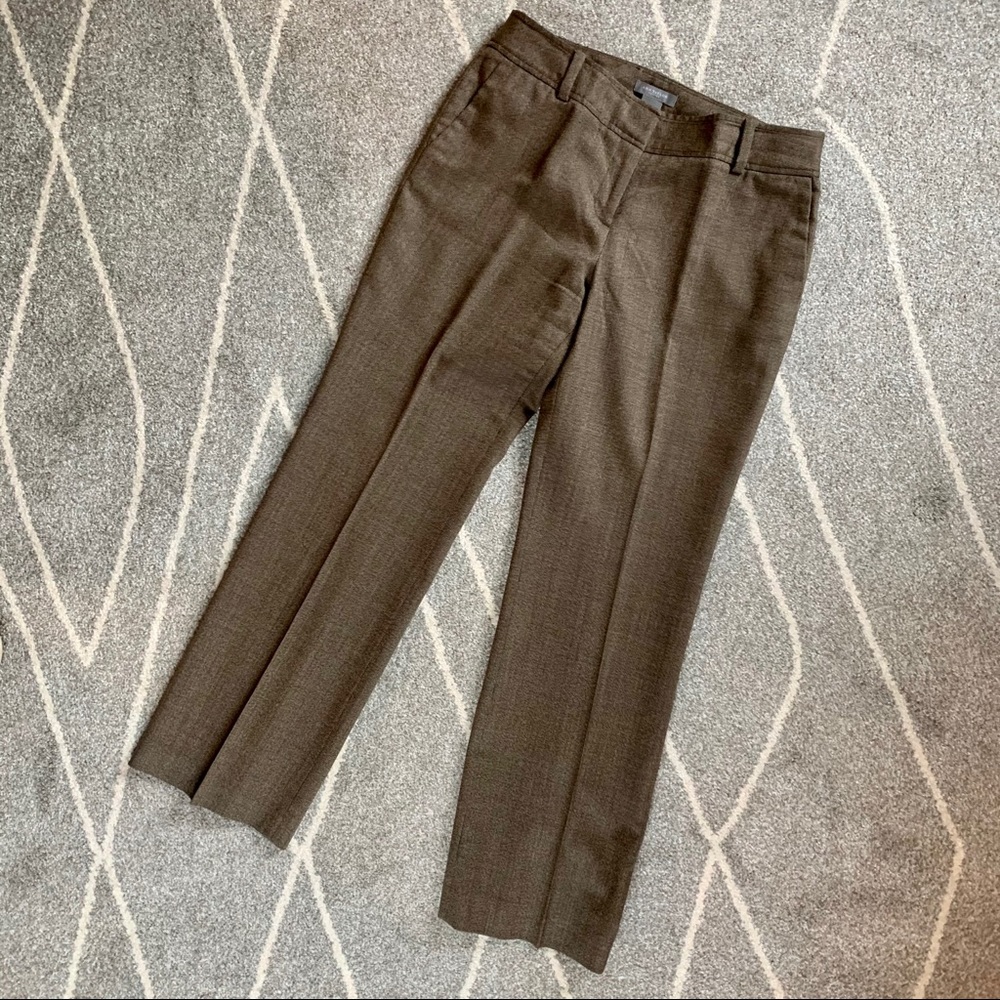 Ann Taylor Brown Lindsay Trouser Pants